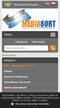 Mobile Screenshot of mediasort.pl